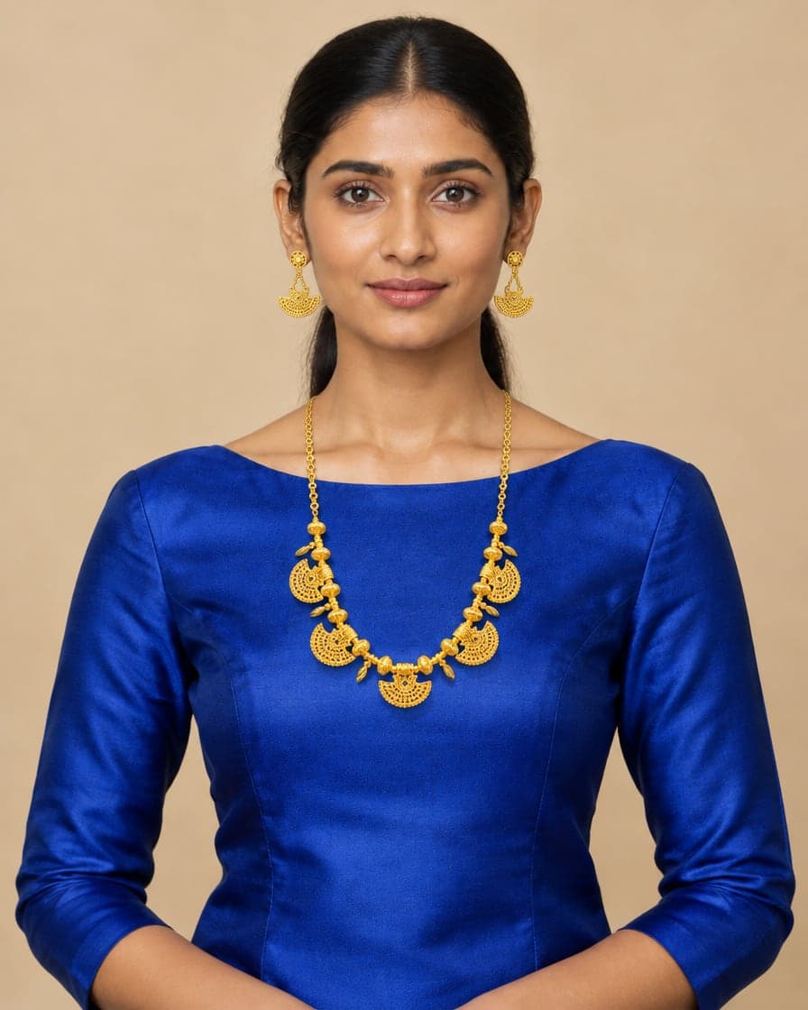 Half-Circle Set with Ring