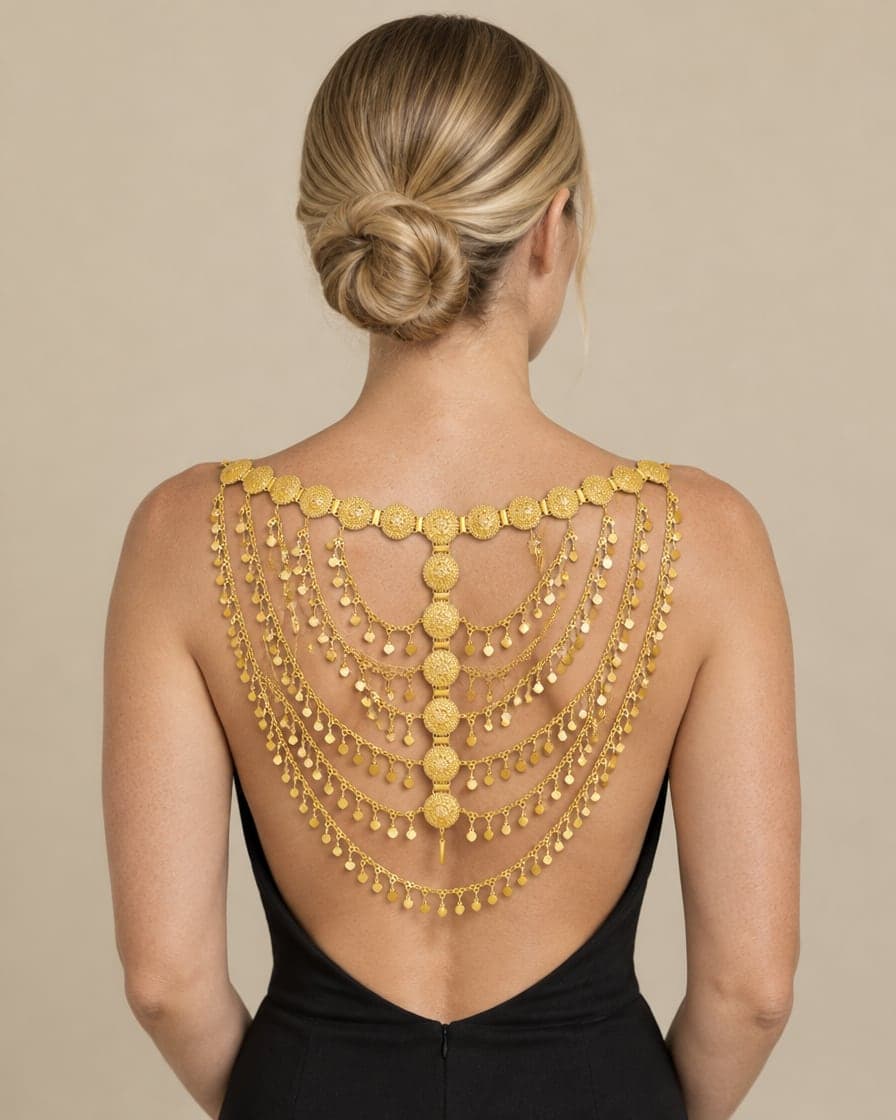 Five-Tier Disc Back Chain