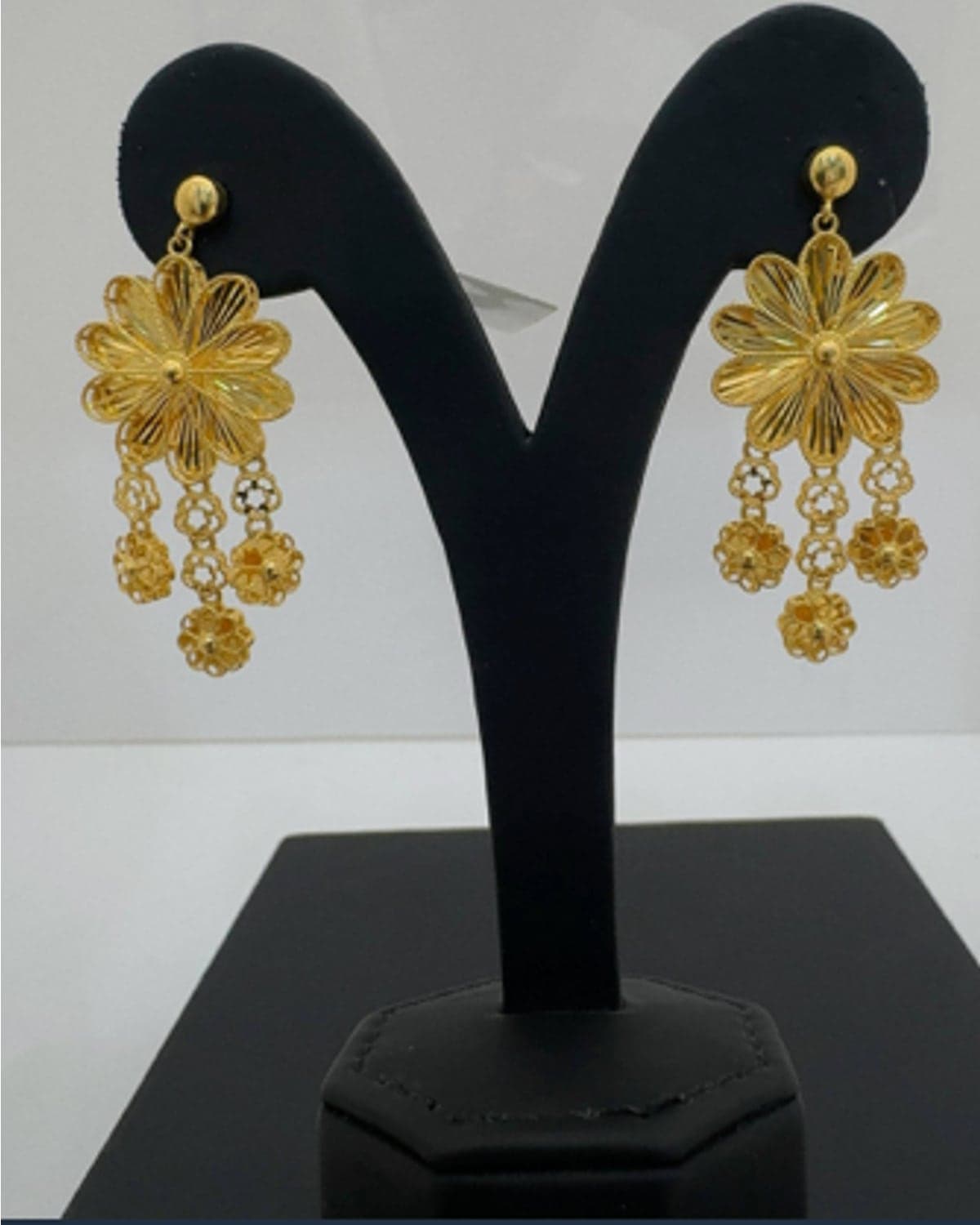 Flower Drop Earrings