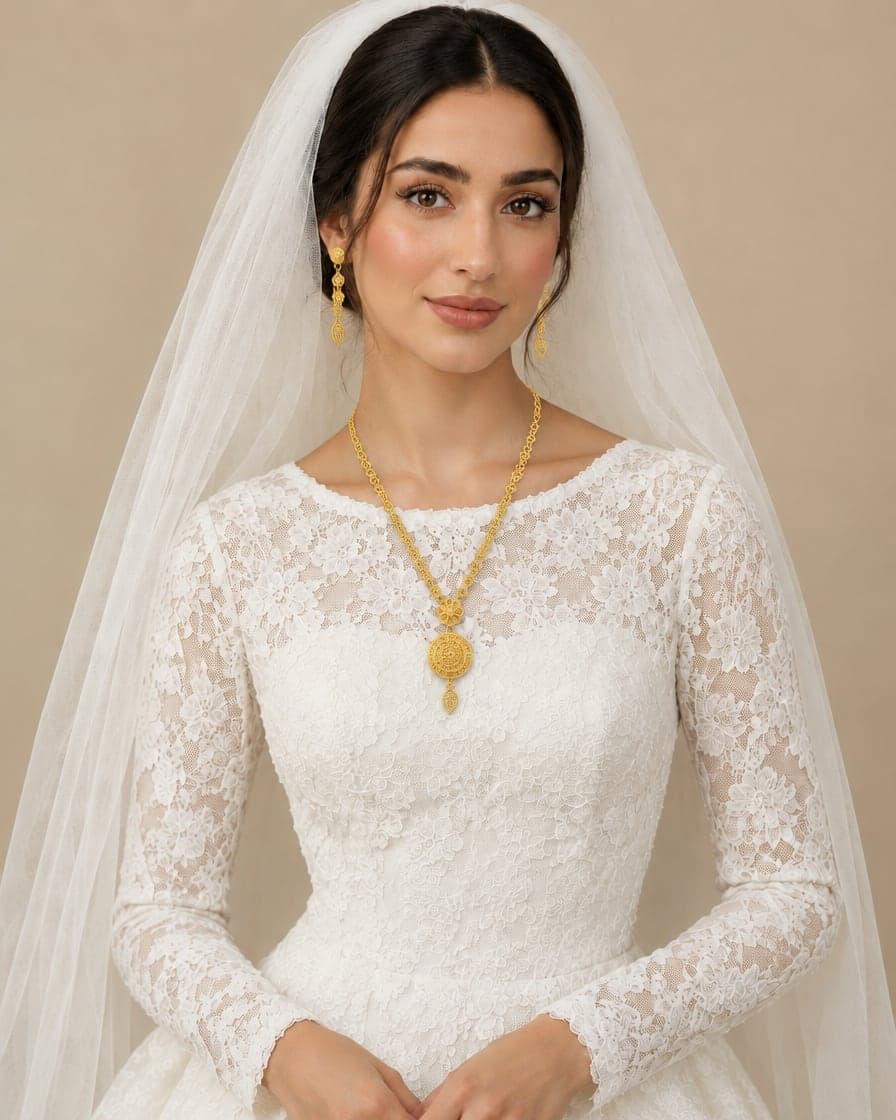 Openwork Medallion Set