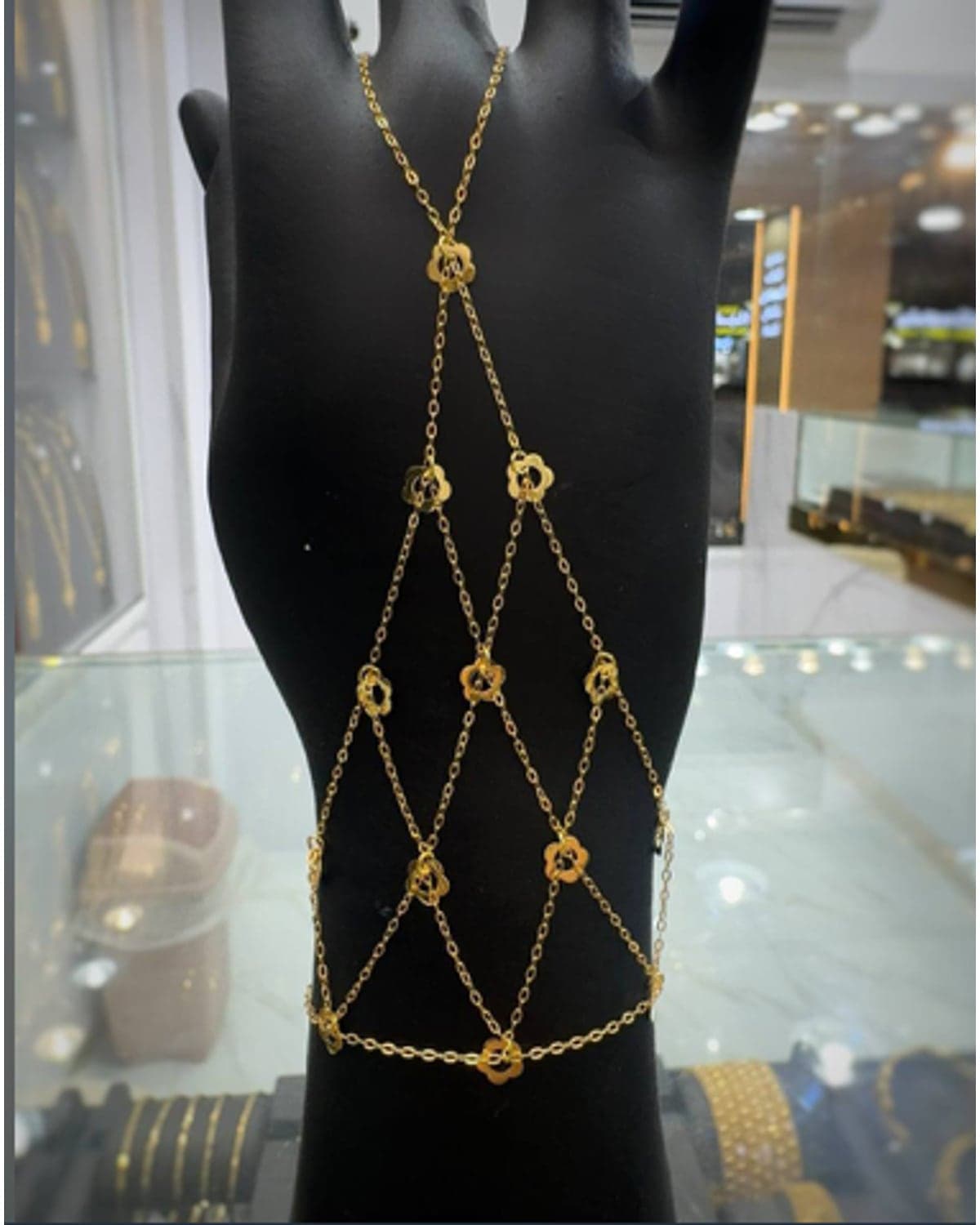 Rosette Hand Chain