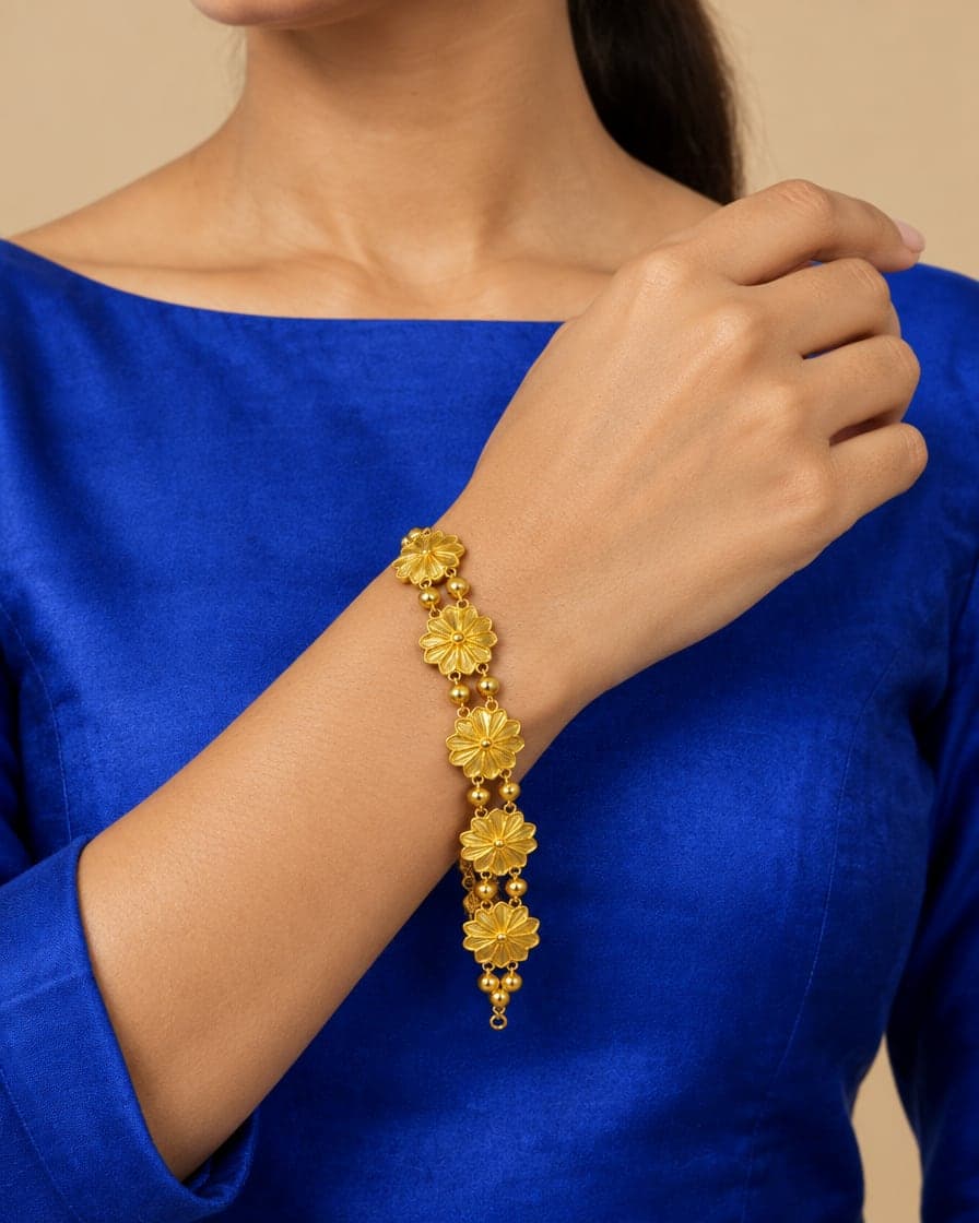 Five-Flower Bracelet