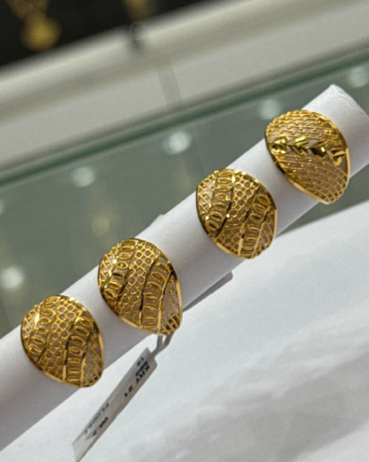 Openwork Dome Ring