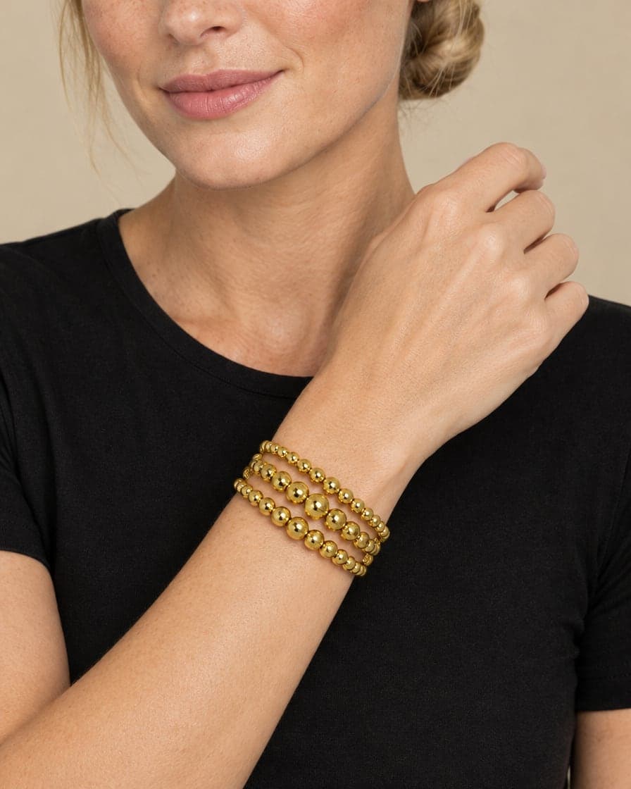 Graduated Bead Bracelet
