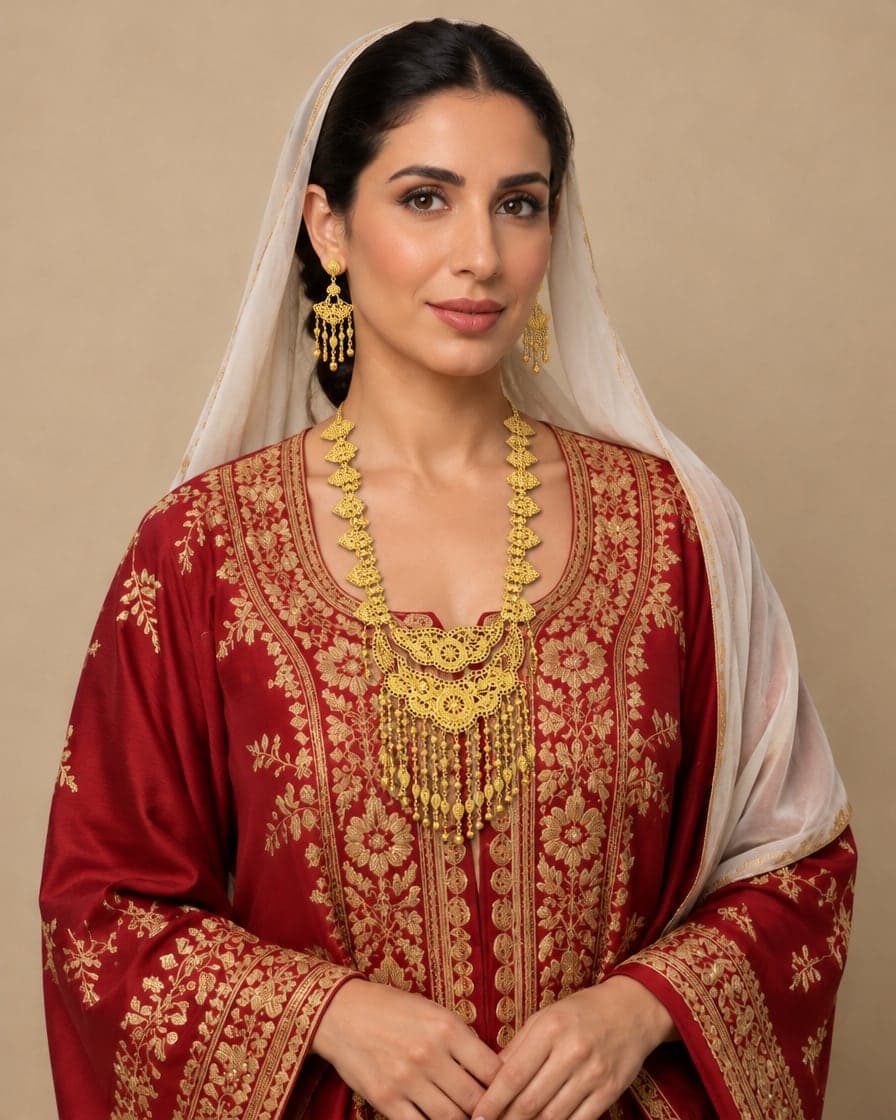 Leaf Tassel Mariya Set
